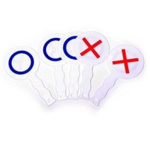 PANGSTORY OX판(5개입)문구 교재류 준비물 놀이교재, 단품