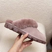 보온실내화 사무실 겨울 회사 실내 털 슬리퍼 보온 거실 방한 가을