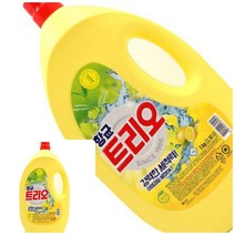 위월천 애경 향균 트리오 주방세제 3KG 용기 1EA 야채세제 과일세정제 과일주방세제
