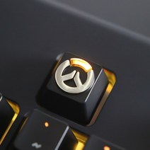 게임 키캡 주문제작 롤 포인트 고양이 키캡 OW 오버워치 게임 외설 WRQ 주변 아연 알루미늄 합금 기계 키보드 투광 플로팅캡, 없음