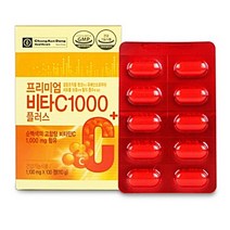 종근당 프리미엄 비타민C 1000mg 영양제 100정, 1개, 기본