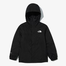 (국내매장판) 노스페이스 어린이 보이 안토라 레인 자켓 바람막이 블랙
