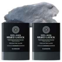 바버501 울트라 슬릭 쉐이빙 스틱 차콜, 16g, 2개