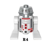 중국레고 테크닉 호환 R2D2 BB8 C3PO R4P17 K2SO IG88 전투 버즈 드로이드 빌딩 블록 K3PO 일반 Grievous 벽돌 액션 피규어 장난감, E-X525
