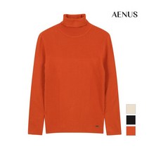 [니] [AENUS] 여성 베이직 터틀넥 트_AW19WSW107