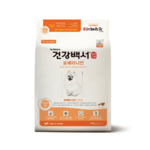 애견사료 포메라니언용 2kg 1p 강아지 애견 전연령 강아지밥 사료, 연어, 1개