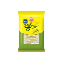 오뚜기 생콩칼국수 600g 간편식 밀키트 간편요리 면요리 1세트, 2세트
