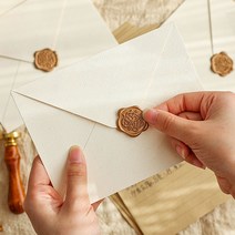 실링왁스 인장 청첩장 초대장 결혼 답례품 스티커 459573EA, 5실링스티커-위드러브