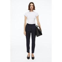 H&M 시가렛 팬츠 네이비 블루 0751471080 163656