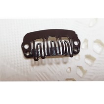 Calandiva U형 가발 고정 똑딱핀, 1개, 브라운50개