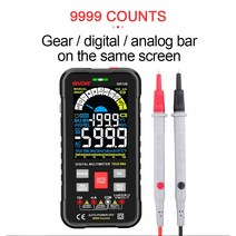 GVDA GD128 전기테스터기 멀티 미터기, GD128 블랙