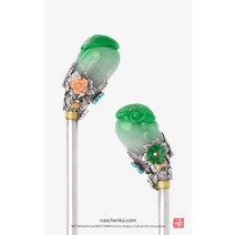 비취비녀 옥비녀 은비녀 한복비녀 머리비녀 무용의 선을 살리다 156