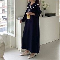 [스위트플러스] 임부복 링클프리 튤립 체크 임산부 원피스