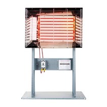 산업용 반사판형 스탠드 전기난로 히터 공장 난방기 3KW