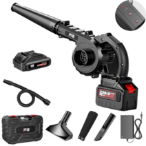 독일기술 무선 낙엽 제설 송풍기 낙엽청소기 소형 미니 충전 에어건 청소기 블로워 제설기 브로워 세차 5단계조절, 고출력 송풍기 + 청소세트 [기본배터리1}