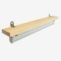 베란다등 조명 현관 계단 복도 LED 스위치코드 포함 접착식, 20W - (120cm), 스위치코드 있음, 원목 선반형