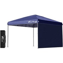 fieldoor 조립 간단 원터치 터프 텐트 g03 경량 알루미늄 프레임 3.0 m2.5 m2., 【d】3.0m(g03 모델)블루(사이드 시트 첨부