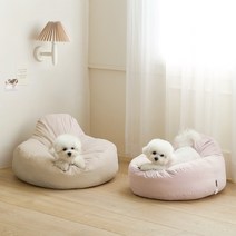울리 펫빈백 방석 펫소파 2size 4colors, L사이즈 (70 x 70)/베이지
