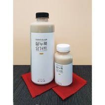 [국내산 유기농쌀 100%] 찐공방 쌀누룩요거트 750ml 2개 / 무설탕 비건 식혜 아침대용, 서리태(국산)