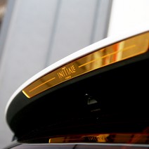 [차랑] 더뉴 QM6 보조브레이크등 발광 마스크 커버 램프 튜닝용품, B타입꼴레오스-실버