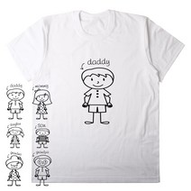 [BF-38] 빈스패밀리 오손도손 패밀리 가족 티셔츠 패밀리룩