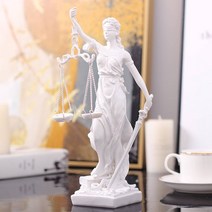 사무실 개업축하선물 정의의여신상 로펌 평등 공정, 하얀색