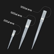 화이트 필터 피펫팁, 1000ul_1000Tip/Pack