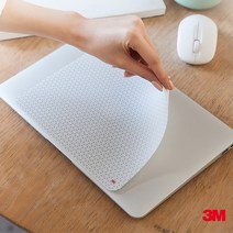 3M 정품 마우스패드 탈부착 재부착 사무실 카페 회의실 책상 간편 휴대용 실용 받침대, 1개