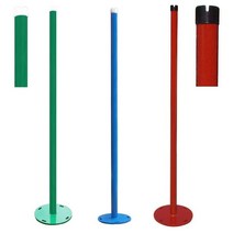 nicespo 배드민턴보조지주 중간지주 원형받침 주문제작 (K1038), 녹색