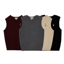 후아유 남여공용 스티브 울 스웨터 베스트 / WHKVC4801U