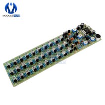 음성인식 ai 스피커 RGB 음성 제어 표시기 레벨 3 섹션 모듈 빨간색 파란색 녹색 전자 생산 DIY 키트 PCB, 한개옵션0
