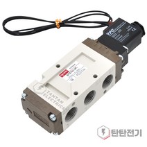 SF5101 IP SD2 D2 솔레노이드 밸브 DC 12V 5포트 2위치 싱글 3/8 PT 연우뉴매틱 YPC