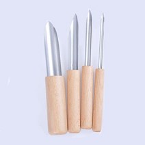 도예체험 취미 도자기 점토 조각 도구 키트 초보자를 위한 운반 케이스 가방 포함 전문가용 모델링 DIY, 18 4pcs set, 18 4pcs set