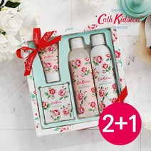 1+1+1/총3개 캐스키드슨 머스크로즈 배스 기프트세트(바디워시 바디로션 바디스크럽 센티드솝)