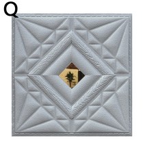 샌드위치 판낼 부자재 새로운 DIY 홈 거실 장식 TV 배경 벽 스티커 스테레오 천장 패널 지붕 거품 벽지 자, 한개옵션1, 14 17