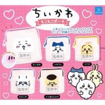 (5월 예약) 치이카와 마켓 모코 모코 자수 파우치 전 5종 세트