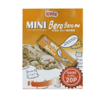 더캣츠 미니 베로베로 10g 20개입 고양이츄르 간식, 가리비