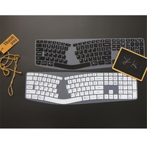 와이케이몰 로지텍 에르고 ERGO K860 키스킨 2종 색상 고탄력 고급 TPU 방수 키보드 커버, 블랙