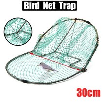 traps for bird trap catcher pigeon 사냥 그물 leghold trap for 새 메추라기 인간적인 trapping 사냥 정원 용품 해충 방제, 40cm