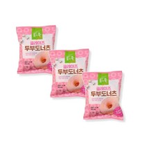 풀스쿡 글레이즈 두부도너츠 (50gX3) 브런치 홈베이킹 두부빵 간편간식 버터풍미, 22세트
