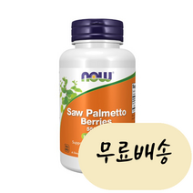 나우푸드 쏘팔메토 베리 100개입 [미국 직배송] 32717-01.쏘팔메토 550mg 100캡슐, 100정, 1개