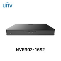 유니뷰 NVR302-16S2 800만화소 IP네트워크 16채널 NVR 녹화기 4K 2SATA, DVR용 6TB