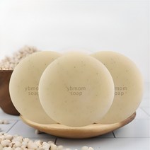 YB맘 순한 율무비누 세수 세안 율무 비누 세트, 100g, 3개입