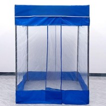 방수발렛주차천막 바람막이 방풍 텐트 부스 야외 흡연실 농기계 보관 창고, 2x3 4투명천