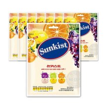 해태제과 썬키스트 캔디 126g, 8개  1세트