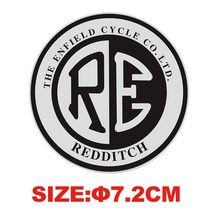 알루미늄 엠블럼 바이크 오토바이 스티커 데칼 로얄 엔필드 클래식 인터셉터 650 총알 클래식 500 350 히말라야 인터셉터, [08] JH070