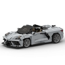 스피드챔피언 호환 블럭 신제품 Chevrolet Corvette C8 쉐보레 콜벳 컨버터블 MOC-35066 창작