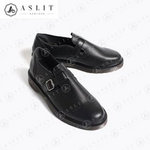 애슬릿 애슬릿 남자 몽크 스트랩 키높이 구두 로퍼 3.5cm