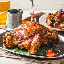 [KT알파쇼핑]제주산 흑돼지로 만든 통족발 몽다리 900g (2인분) x 2팩