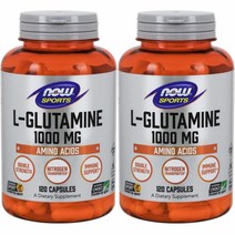 나우푸드 L 글루타민 더블 강화 1000 mg 120개입 베지캡슐, 2개